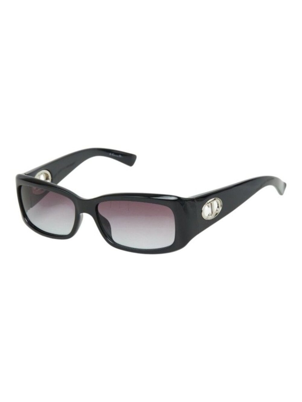 Dior CD Logo Sunglasses Eyewear Black Acetate